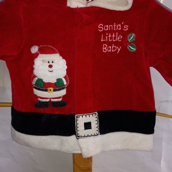 Miniwear Santa Christmas Light Weight Jacket - Picture 4 of 6